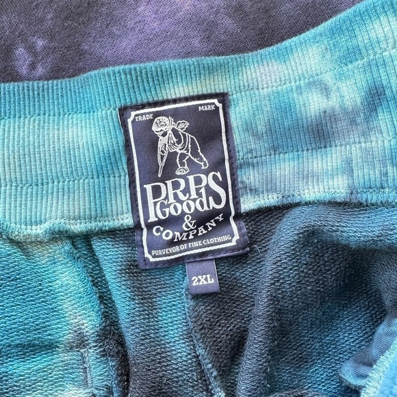 NWT PRPS Hevea Tie Dye Joggers in Purple Multi - Picture 6 of 6